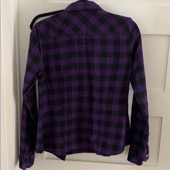 TNA Plaid Button Up - Picture 2 of 2